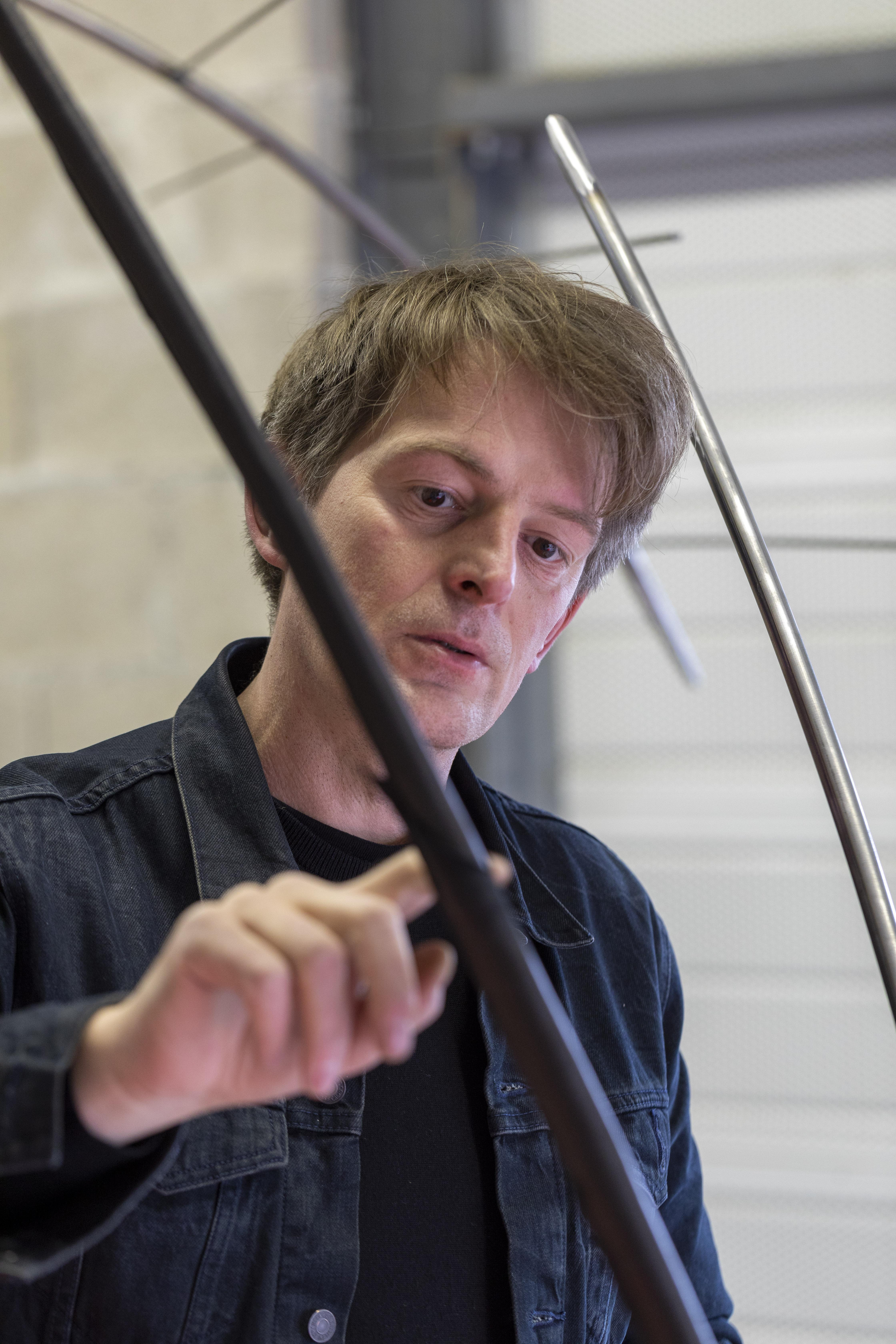 Sébastien Gouju en résidence à la Ganterie-Maroquinerie de Saint-Junien 