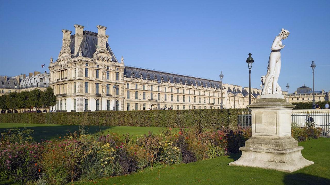 Vue du MAD, à Paris