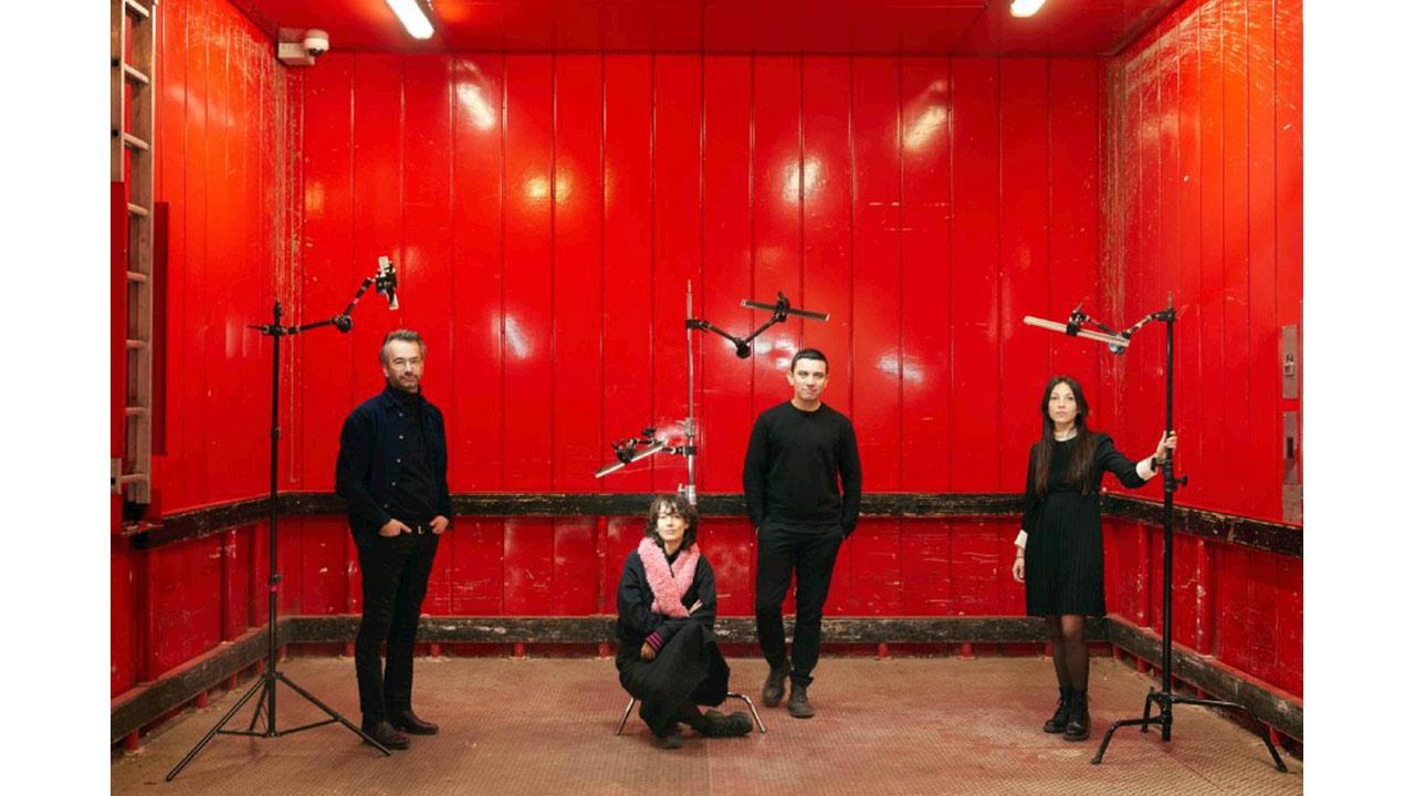 Les nominés du Prix Marcel Duchamp 2022 : Philippe Decrauzat, Mimosa Echard, Iván Argote, Giulia Andreani © Hugues Lawson-Body