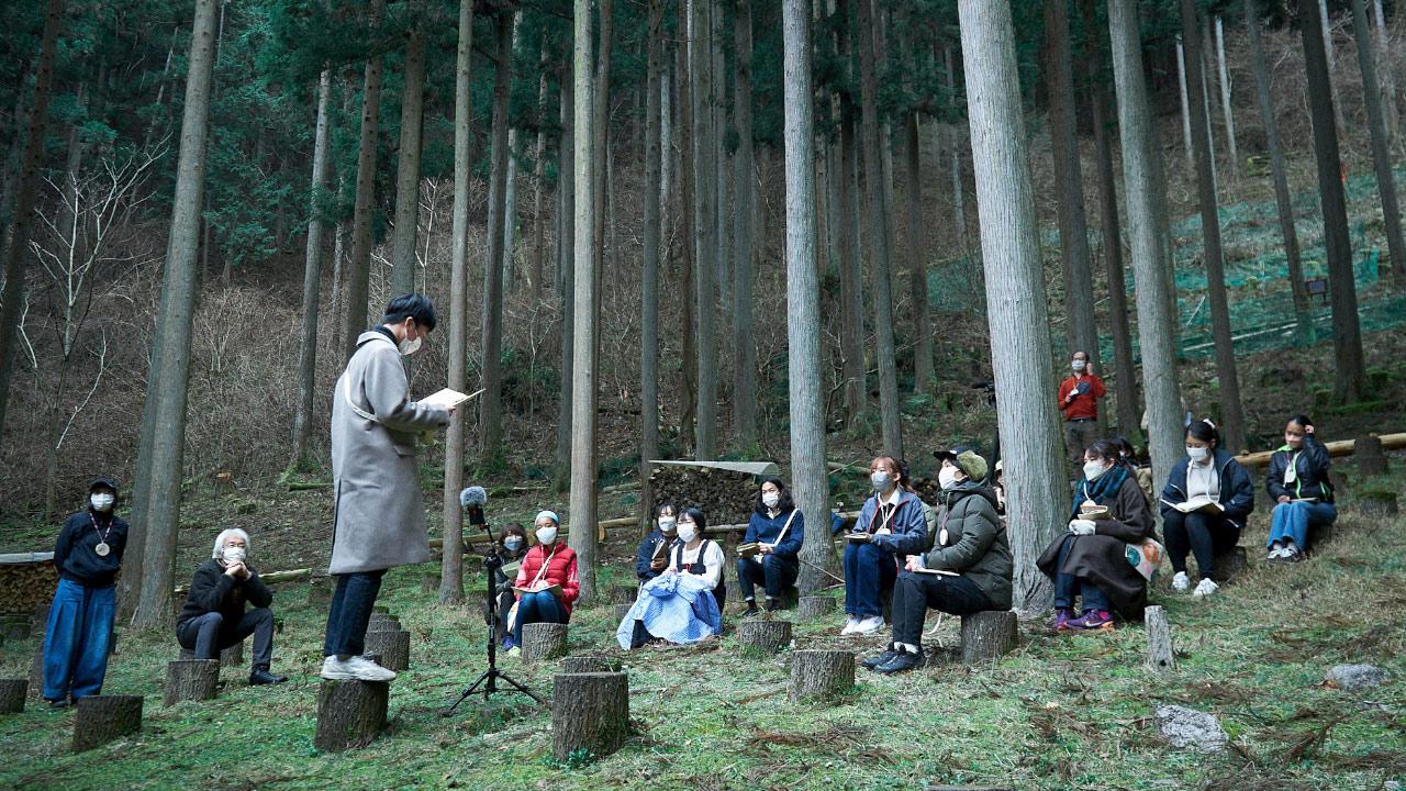Skills Academy “Wood”: spring workshop in Okutama forest, Tokyo (Japan), 2022 © Akihiro Itagaki