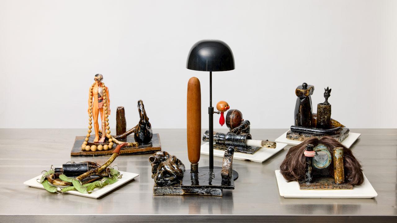 “Paranoia Paradise”, Nayoungim & Gregory Maass exhibition, installation view © Sangtae Kim / Fondation d’entreprise Hermès