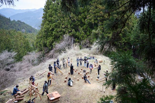 Skills Academy “Wood”: spring workshop in Okutama forest, Tokyo (Japan), 2022 © Akihiro Itagaki